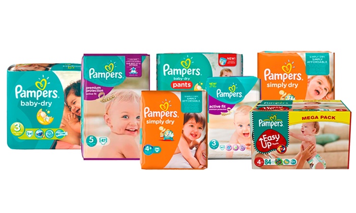 pampers kaina